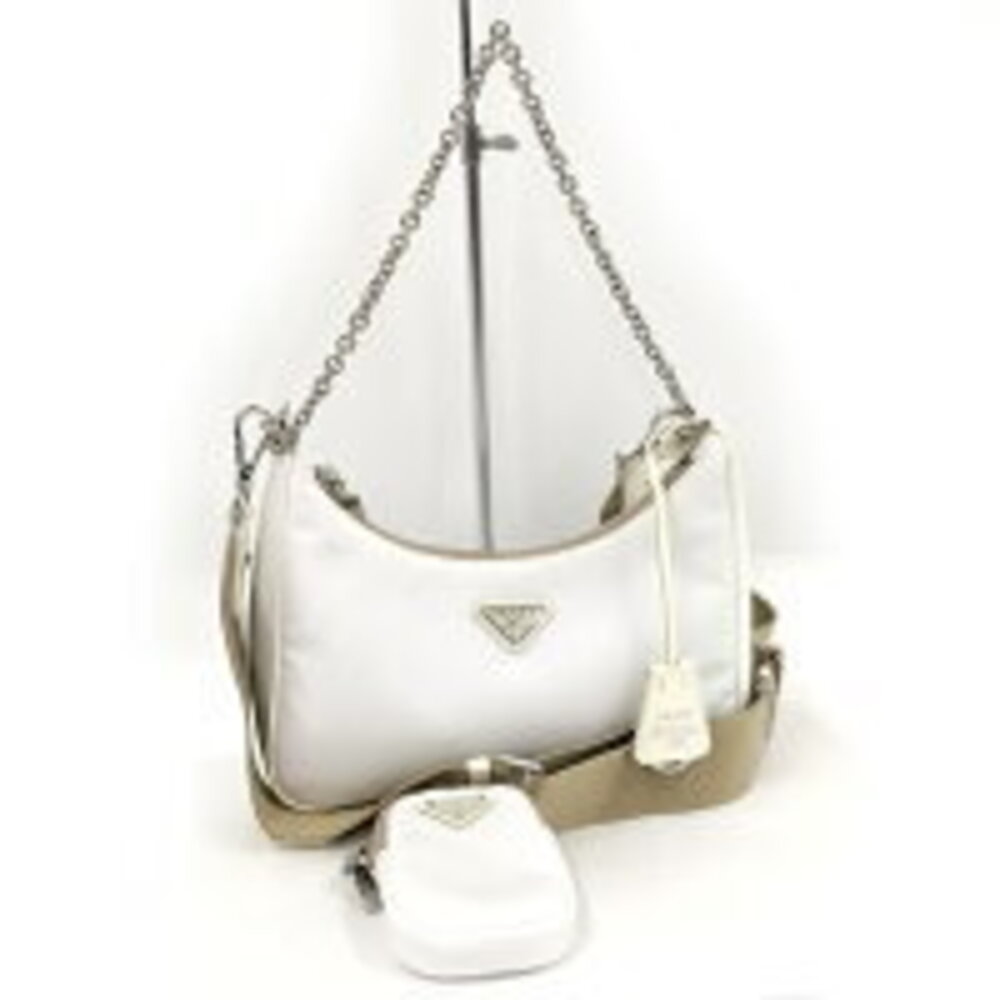 PRADA Shoulder Bag Edition White